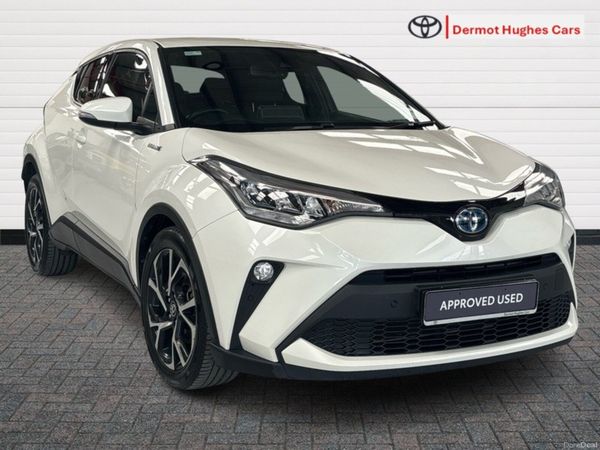 Toyota C-HR SUV, Petrol Hybrid, 2022, White