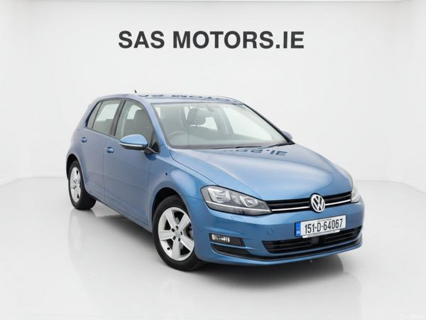 Volkswagen Golf Hatchback, Petrol, 2015, Blue