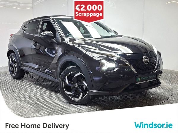 Nissan Juke SUV, Petrol Hybrid, 2024, Black