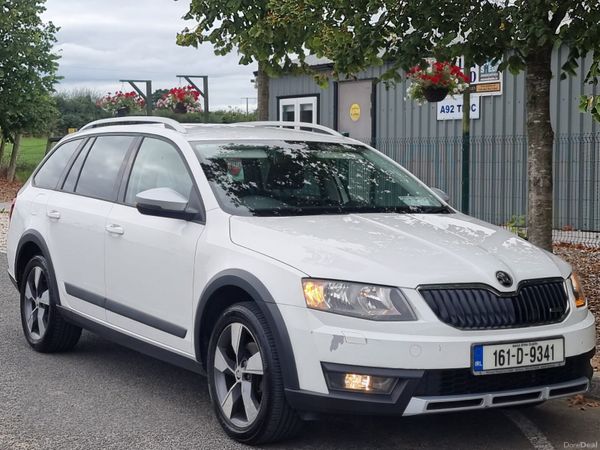 Skoda Octavia Estate, Diesel, 2016, White