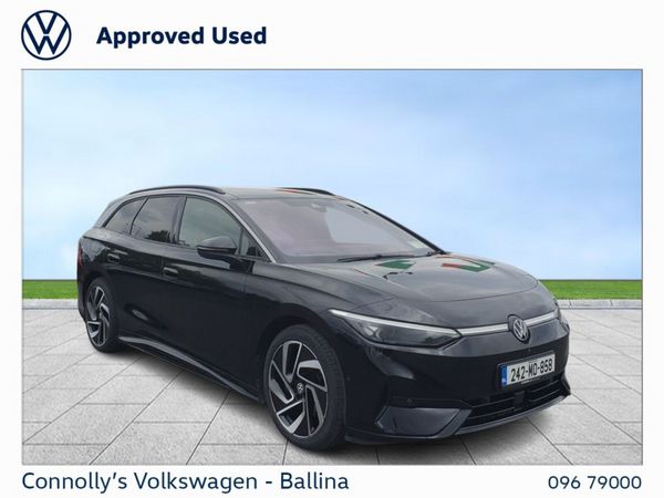 Volkswagen ID.7 Estate, Electric, 2024, Black