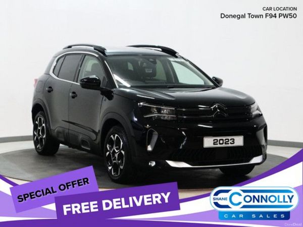 Citroen C5 Aircross SUV, Petrol Hybrid, 2023, Black
