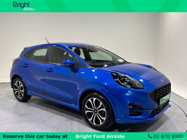Ford Puma MPV, Petrol Hybrid, 2023, Blue