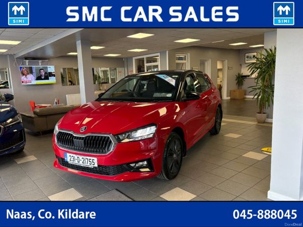 Skoda Fabia Hatchback, Petrol, 2023, Red