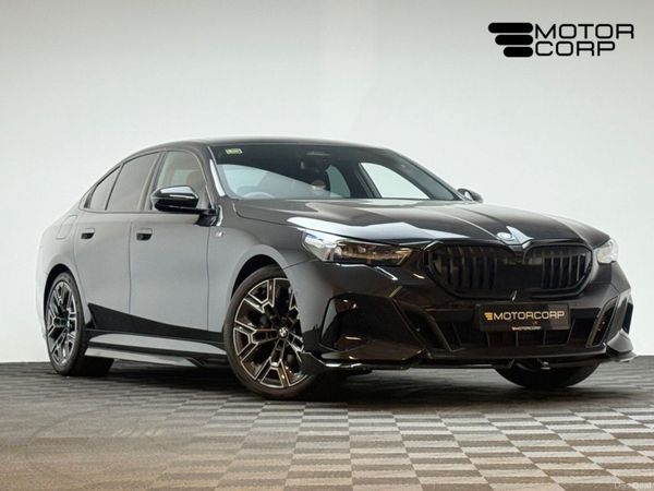 BMW 5-Series Saloon, Petrol Plug-in Hybrid, 2025, Black
