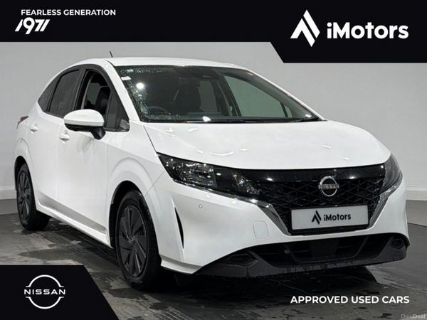 Nissan Note Hatchback, Petrol, 2021, White