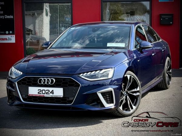 Audi A4 Saloon, Diesel, 2024, Blue