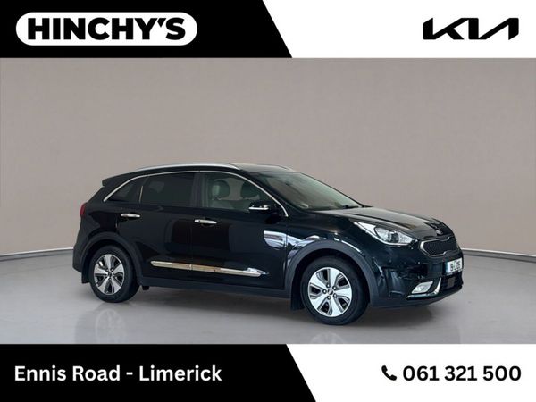 Kia Niro Hatchback, Petrol Plug-in Hybrid, 2019, Black