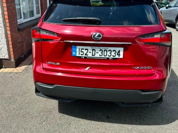 Lexus NX SUV, Petrol Hybrid, 2015, Red