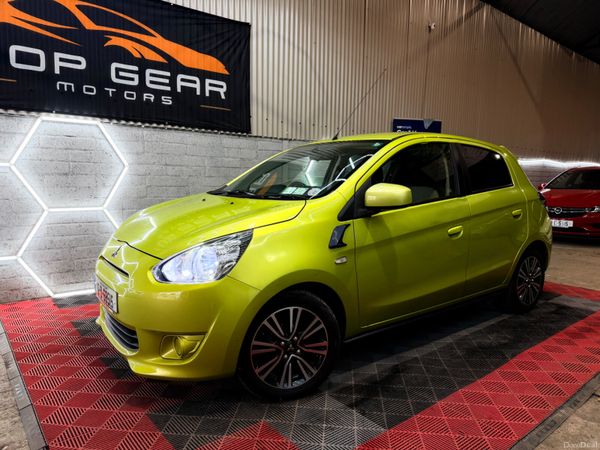 Mitsubishi Mirage Hatchback, Petrol, 2012, Green