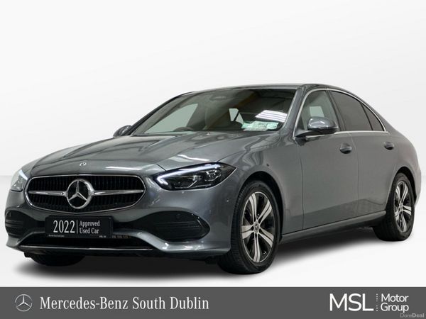 Mercedes-Benz C-Class Saloon, Petrol Hybrid, 2022, Grey