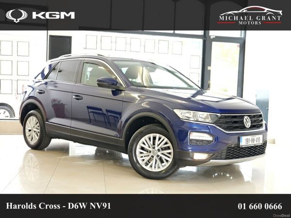 Volkswagen T-Roc SUV, Petrol, 2019, Blue