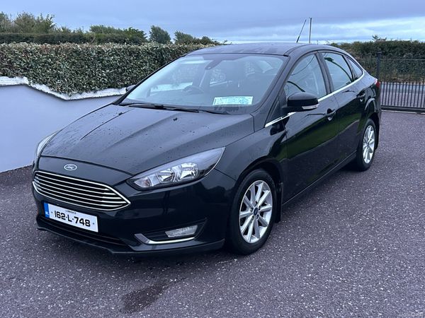 Ford Focus Saloon, Diesel, 2016, Black