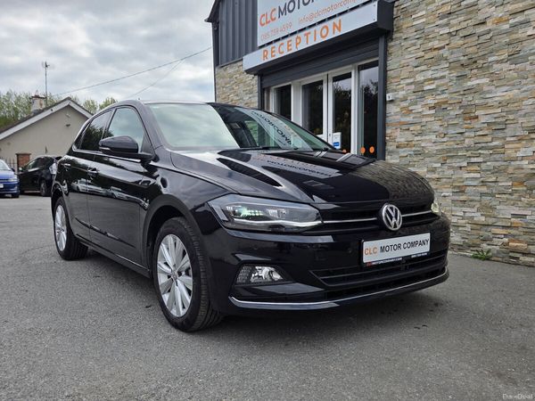 Volkswagen Polo Hatchback, Petrol, 2019, Black