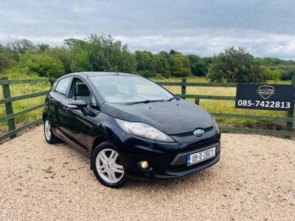 Ford Fiesta Hatchback, Petrol, 2009, Black