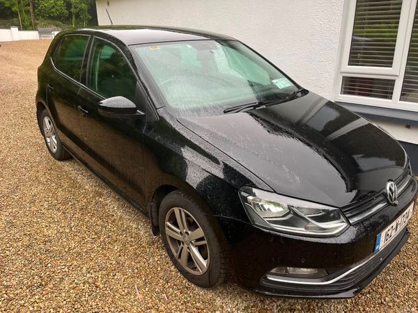 Volkswagen Polo Hatchback, Petrol, 2016, Black