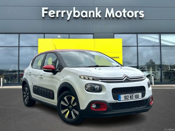 Citroen C3 Hatchback, Petrol, 2018, White