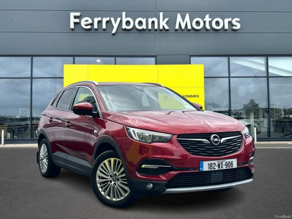 Opel Grandland X MPV, Petrol, 2018, Red