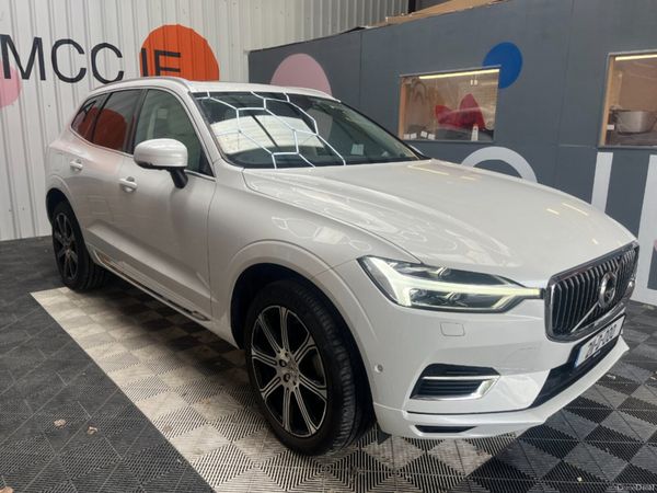 Volvo XC60 SUV, Petrol Hybrid, 2021, White