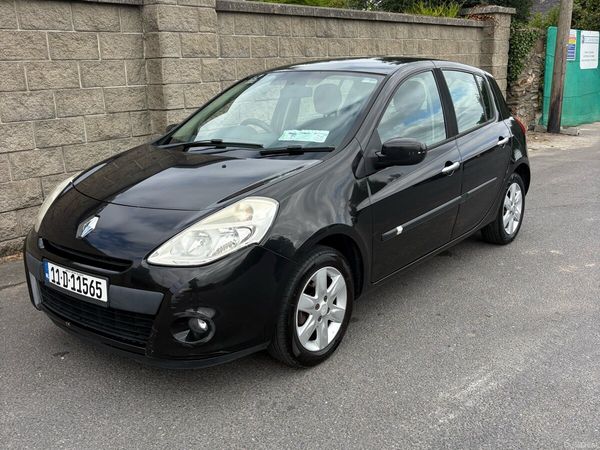 Renault Clio Hatchback, Ethanol Petrol, 2011, Black