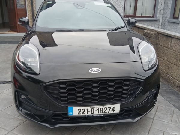 Ford Puma MPV, Petrol Hybrid, 2022, Black