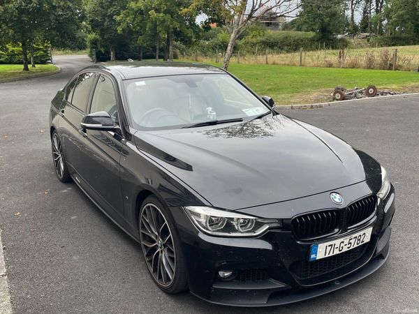 BMW 3-Series Saloon, Petrol Plug-in Hybrid, 2017, Black