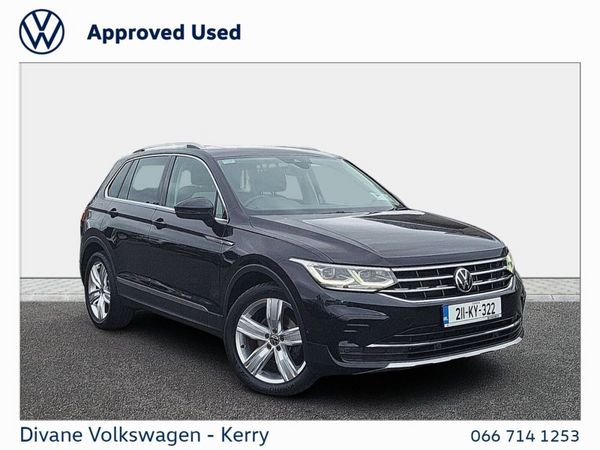 Volkswagen Tiguan SUV, Diesel, 2021, Black