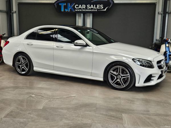 Mercedes-Benz C-Class Saloon, Diesel, 2019, White
