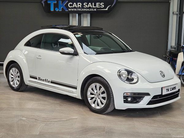 Volkswagen Beetle Hatchback, Petrol, 2018, White