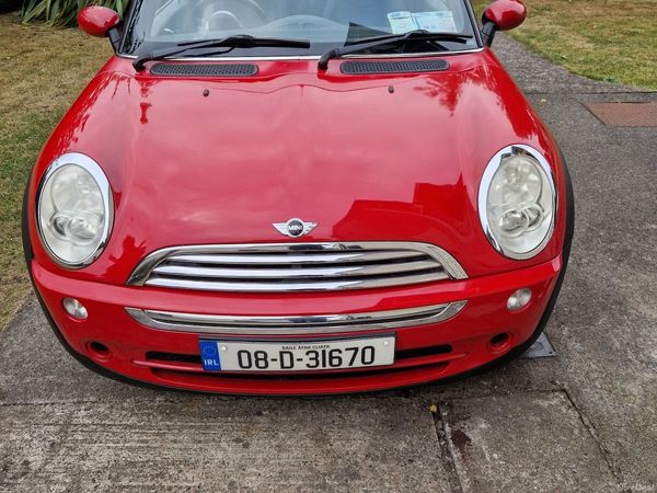 Mini Cooper Convertible, Petrol, 2008, Red