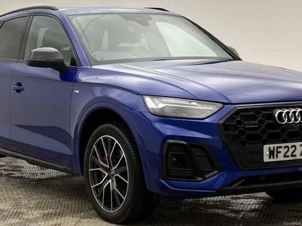 Audi Q5 SUV, Diesel Hybrid, 2022, Blue