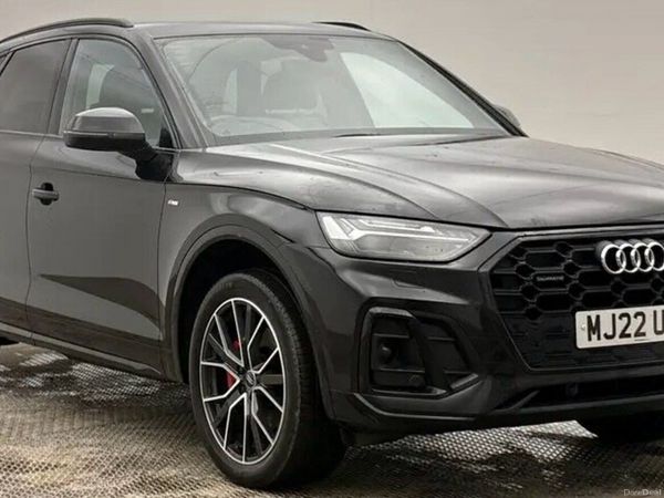 Audi Q5 SUV, Diesel Hybrid, 2022, Black