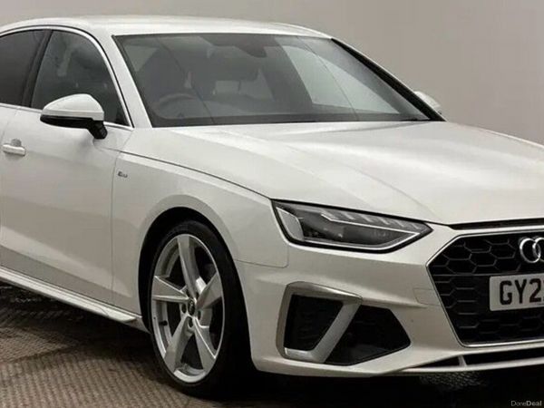 Audi A4 Saloon, Diesel Hybrid, 2022, White
