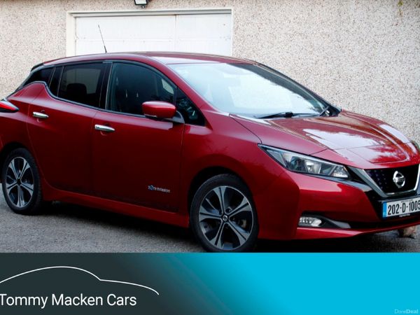Nissan Leaf Hatchback, Electric, 2020, Red