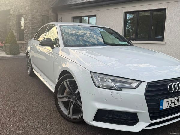 Audi A4 Saloon, Diesel, 2017, White