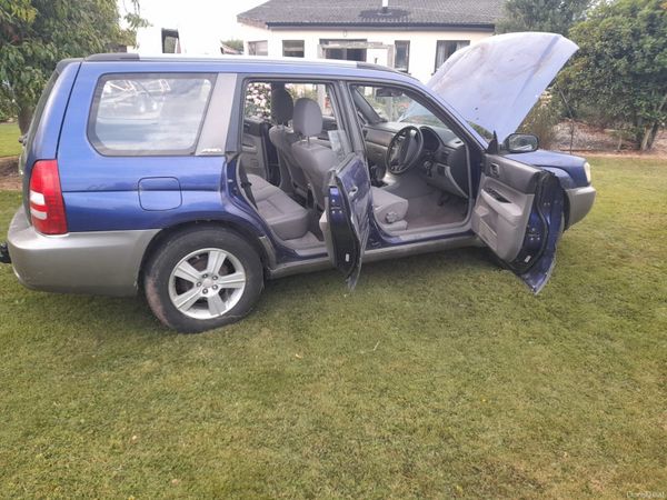 Subaru Forester SUV, Petrol, 2004, Blue