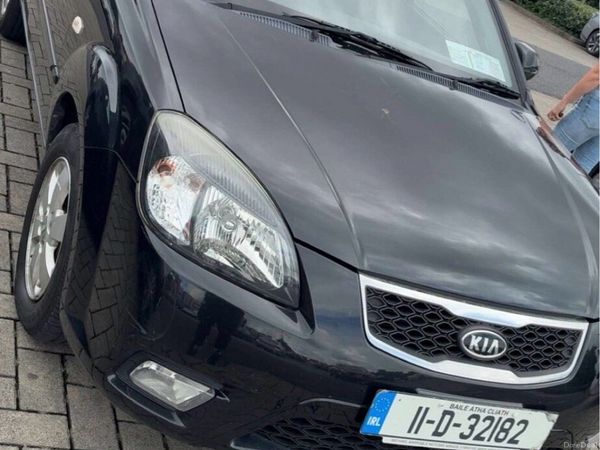 Kia Rio Hatchback, Petrol, 2011, Black
