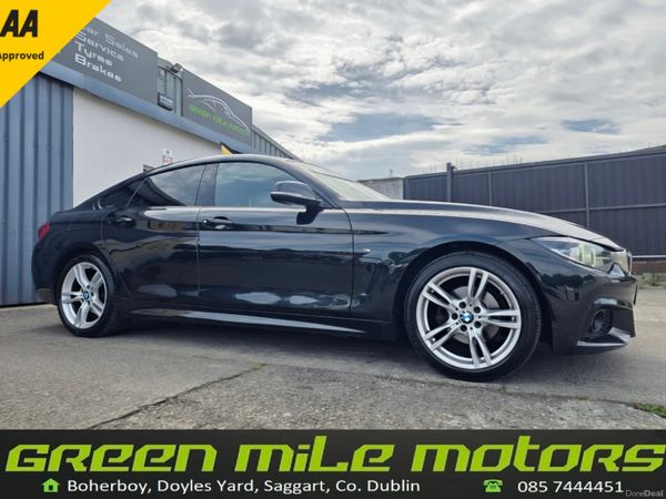 BMW 4-Series Coupe, Petrol, 2018, Black