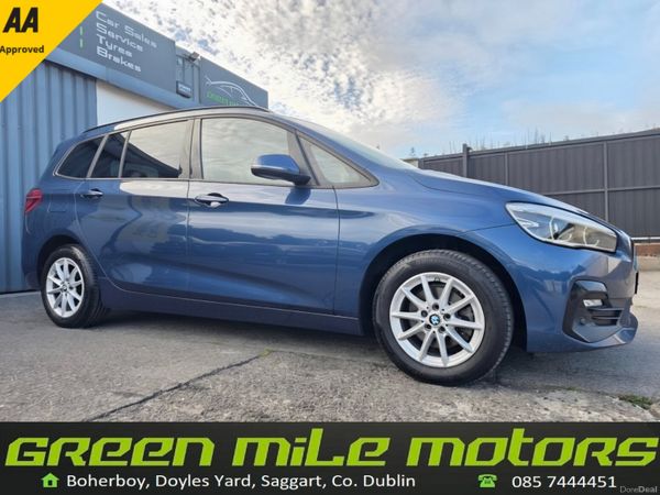 BMW 2-Series Gran Tourer MPV, Diesel, 2021, Blue