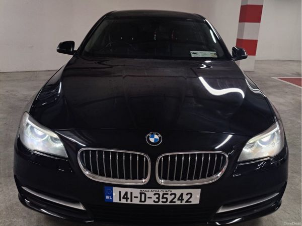 BMW 5-Series Saloon, Diesel, 2014, Black
