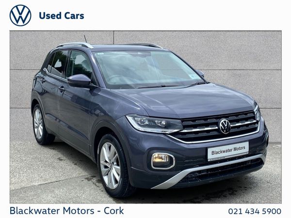 Volkswagen T-Cross SUV, Petrol, 2023, Grey