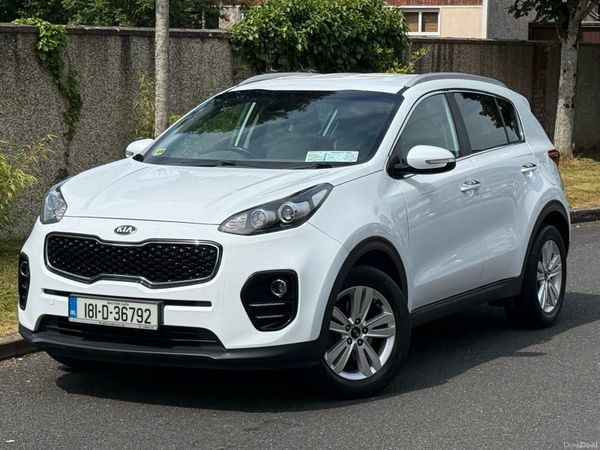 Kia Sportage SUV, Diesel, 2018, White