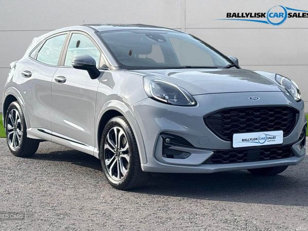 Ford Puma SUV, Petrol Hybrid, 2023, Grey