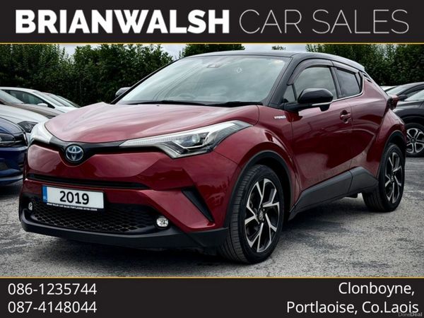 Toyota C-HR SUV, Petrol Hybrid, 2019, Red