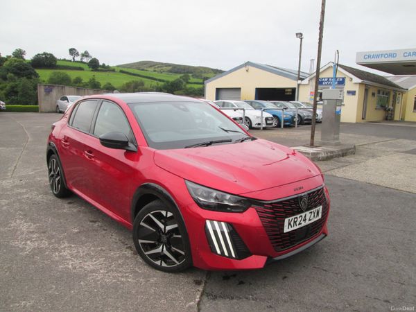 Peugeot 208 Hatchback, Petrol, 2024, Red