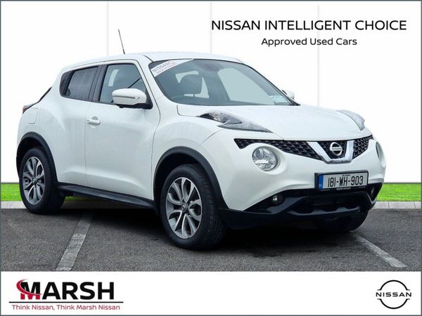 Nissan Juke SUV, Petrol, 2018, White