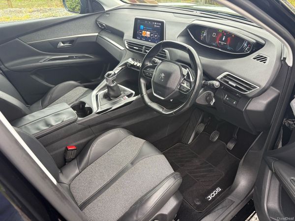 Peugeot 3008 Hatchback, Diesel, 2018, Black