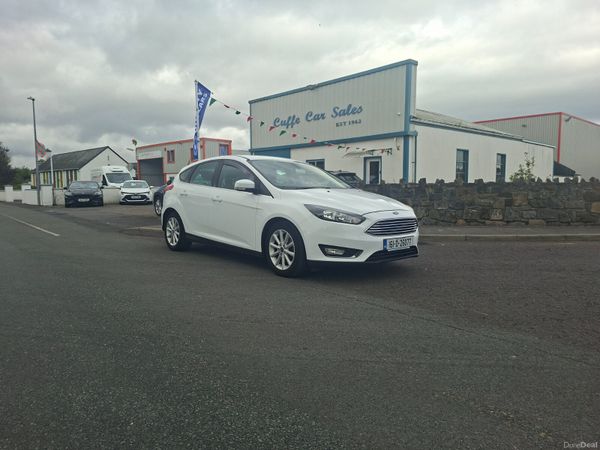 Ford Focus Hatchback, Diesel, 2016, White