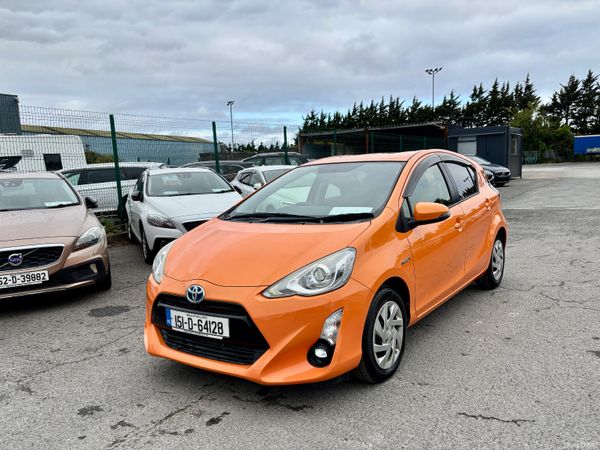 Toyota Aqua Hatchback, Petrol Hybrid, 2015, Orange