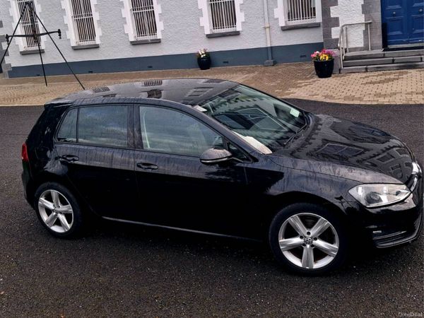 Volkswagen Golf Hatchback, Diesel, 2013, Black